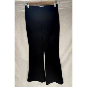 Vintage 90s My Michelle Girls Black Flare Dress Pants Size Medium Stretch Waist